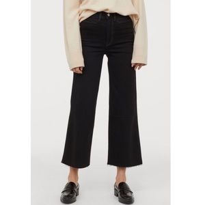 H&M Wide Cute Black Pants